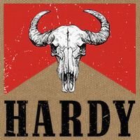 H.A.R.D.Y Last Name H.A.R.D.Y Family Western Style Cotton Canvas Backpack