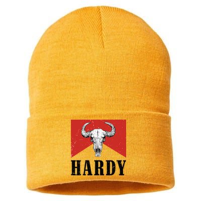 H.A.R.D.Y Last Name H.A.R.D.Y Family Western Style Sustainable Knit Beanie