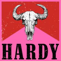 H.A.R.D.Y Last Name H.A.R.D.Y Family Western Style Stripe Pom Pom Beanie