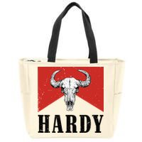 H.A.R.D.Y Last Name H.A.R.D.Y Family Western Style Zip Tote Bag