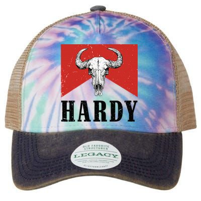 H.A.R.D.Y Last Name H.A.R.D.Y Family Western Style Legacy Tie Dye Trucker Hat