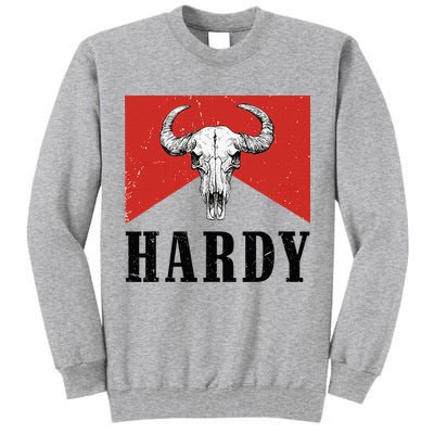 H.A.R.D.Y Last Name H.A.R.D.Y Family Western Style Tall Sweatshirt