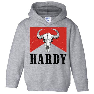 H.A.R.D.Y Last Name H.A.R.D.Y Family Western Style Toddler Hoodie