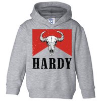 H.A.R.D.Y Last Name H.A.R.D.Y Family Western Style Toddler Hoodie