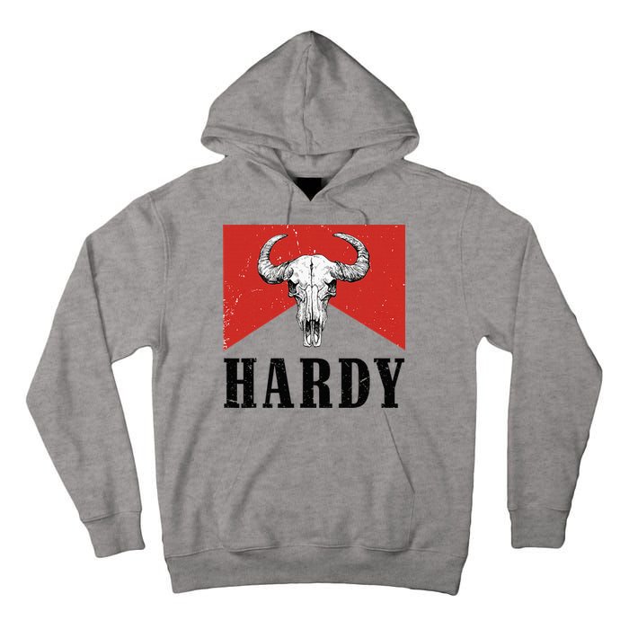 H.A.R.D.Y Last Name H.A.R.D.Y Family Western Style Tall Hoodie