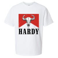 H.A.R.D.Y Last Name H.A.R.D.Y Family Western Style Sueded Cloud Jersey T-Shirt