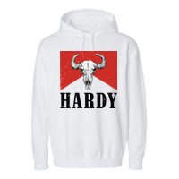 H.A.R.D.Y Last Name H.A.R.D.Y Family Western Style Garment-Dyed Fleece Hoodie