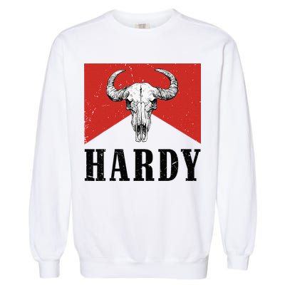H.A.R.D.Y Last Name H.A.R.D.Y Family Western Style Garment-Dyed Sweatshirt