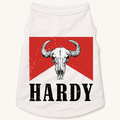 H.A.R.D.Y Last Name H.A.R.D.Y Family Western Style Doggie Tank
