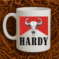 H.A.R.D.Y Last Name H.A.R.D.Y Family Western Style Mug