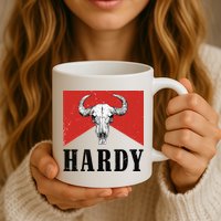 H.A.R.D.Y Last Name H.A.R.D.Y Family Western Style Mug