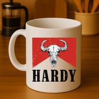 H.A.R.D.Y Last Name H.A.R.D.Y Family Western Style Mug