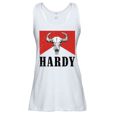 H.A.R.D.Y Last Name H.A.R.D.Y Family Western Style Ladies Essential Flowy Tank