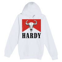 H.A.R.D.Y Last Name H.A.R.D.Y Family Western Style Premium Pullover Hoodie