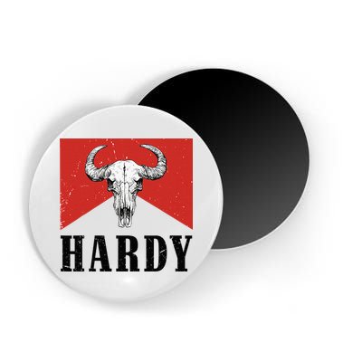 H.A.R.D.Y Last Name H.A.R.D.Y Family Western Style Magnet