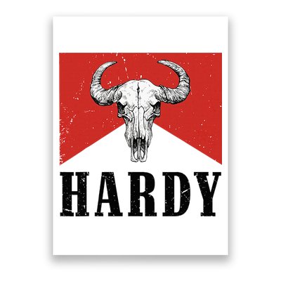 H.A.R.D.Y Last Name H.A.R.D.Y Family Western Style Poster