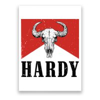 H.A.R.D.Y Last Name H.A.R.D.Y Family Western Style Poster