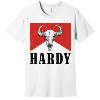 H.A.R.D.Y Last Name H.A.R.D.Y Family Western Style Premium T-Shirt