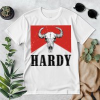 H.A.R.D.Y Last Name H.A.R.D.Y Family Western Style Premium T-Shirt