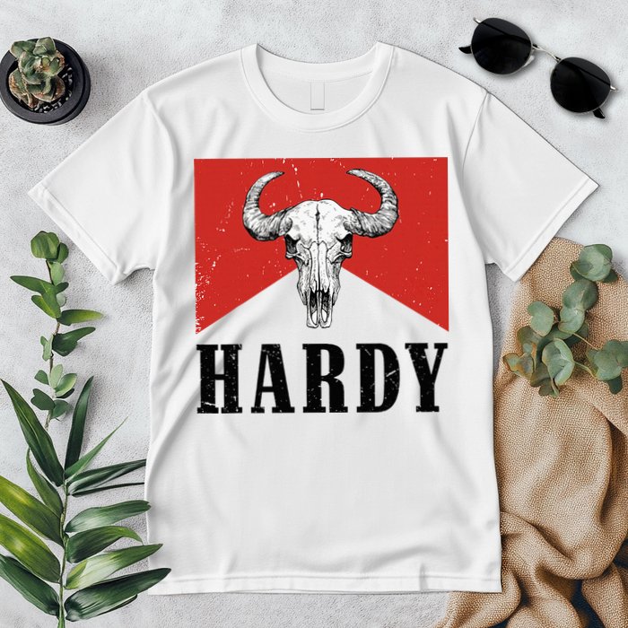 H.A.R.D.Y Last Name H.A.R.D.Y Family Western Style Premium T-Shirt