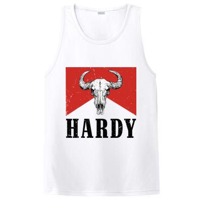 H.A.R.D.Y Last Name H.A.R.D.Y Family Western Style PosiCharge Competitor Tank