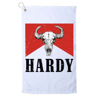 H.A.R.D.Y Last Name H.A.R.D.Y Family Western Style Golf Towel