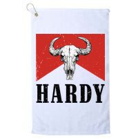 H.A.R.D.Y Last Name H.A.R.D.Y Family Western Style Golf Towel