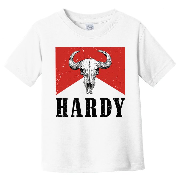 H.A.R.D.Y Last Name H.A.R.D.Y Family Western Style Toddler T-Shirt