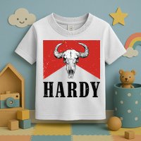 H.A.R.D.Y Last Name H.A.R.D.Y Family Western Style Toddler T-Shirt