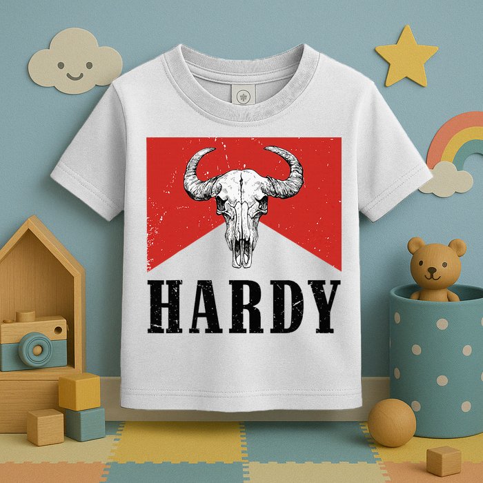 H.A.R.D.Y Last Name H.A.R.D.Y Family Western Style Toddler T-Shirt