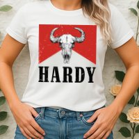 H.A.R.D.Y Last Name H.A.R.D.Y Family Western Style Womens T-Shirt