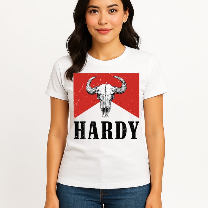 H.A.R.D.Y Last Name H.A.R.D.Y Family Western Style Womens T-Shirt
