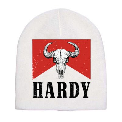 H.A.R.D.Y Last Name H.A.R.D.Y Family Western Style Short Acrylic Beanie