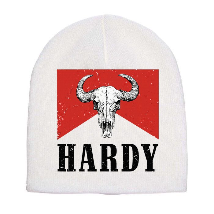 H.A.R.D.Y Last Name H.A.R.D.Y Family Western Style Short Acrylic Beanie