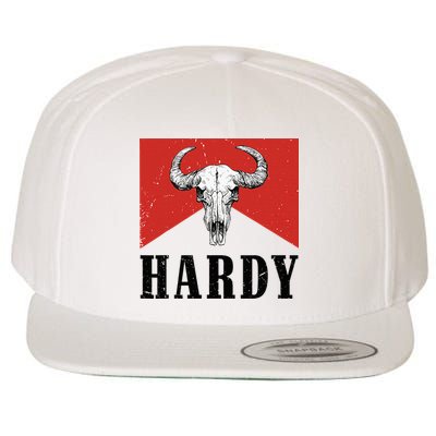 H.A.R.D.Y Last Name H.A.R.D.Y Family Western Style Wool Snapback Cap