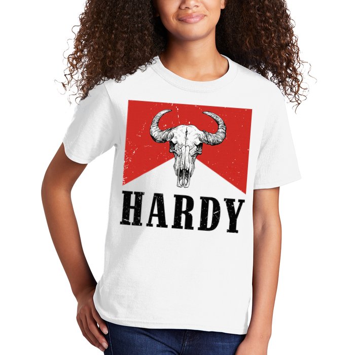 H.A.R.D.Y Last Name H.A.R.D.Y Family Western Style Kids T-Shirt