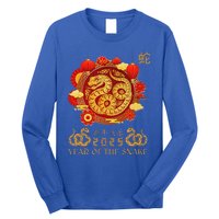 Happy Lunar New Year 2025 Year Of The Snake Zodiac Sign Long Sleeve Shirt