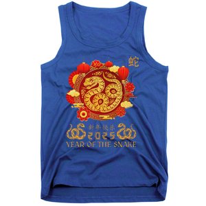 Happy Lunar New Year 2025 Year Of The Snake Zodiac Sign Tank Top