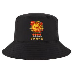 Happy Lunar New Year 2025 Year Of The Snake Zodiac Sign Cool Comfort Performance Bucket Hat