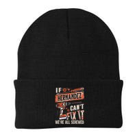 Hernandez Last Name If Hernandez CanT Fix It Beanie