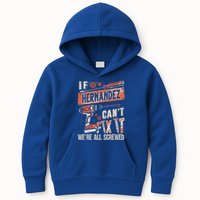 Hernandez Last Name If Hernandez CanT Fix It Kids Hoodie