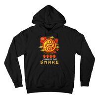 Happy Lunar New Year 2025 Year Of The Snake Zodiac Sign Hoodie