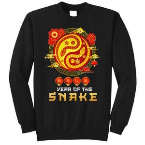 Happy Lunar New Year 2025 Year Of The Snake Zodiac Sign Sweatshirt