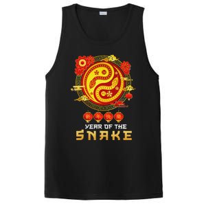 Happy Lunar New Year 2025 Year Of The Snake Zodiac Sign PosiCharge Competitor Tank