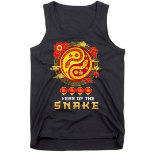 Happy Lunar New Year 2025 Year Of The Snake Zodiac Sign Tank Top