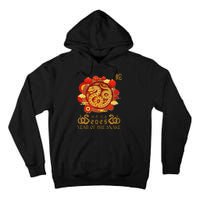 Happy Lunar New Year 2025 Year Of The Snake Zodiac Sign Tall Hoodie