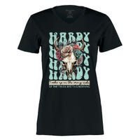 H.A.R.D.Y Last Name Family Reunion Vacation Women's Momentum V-Neck T-Shirt