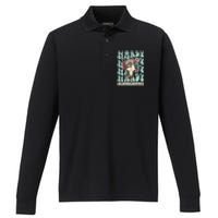 H.A.R.D.Y Last Name Family Reunion Vacation Performance Long Sleeve Polo