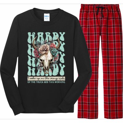 H.A.R.D.Y Last Name Family Reunion Vacation Long Sleeve Pajama Set