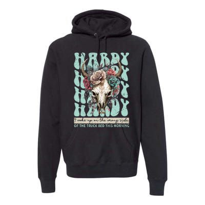 H.A.R.D.Y Last Name Family Reunion Vacation Premium Hoodie